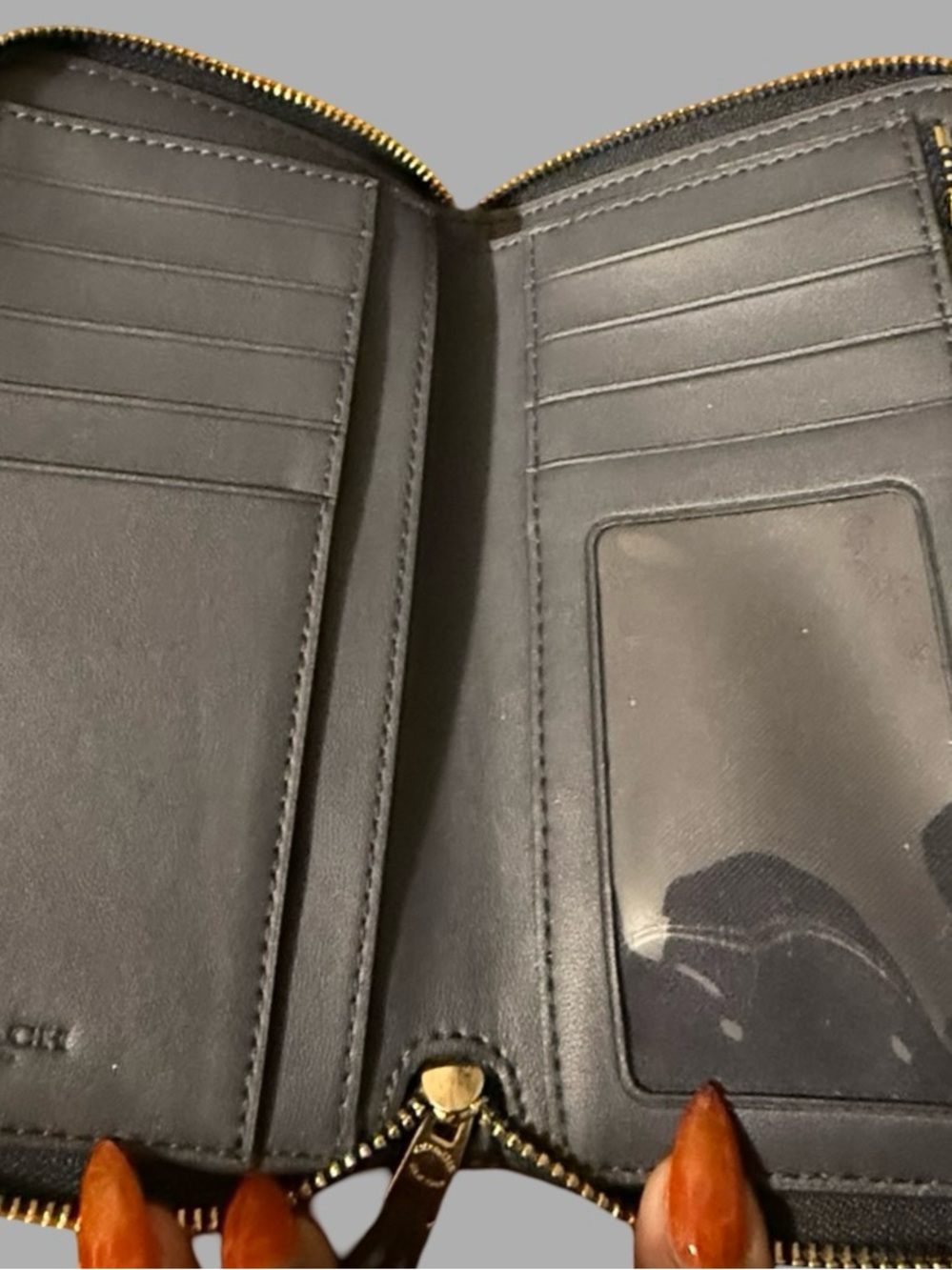 COACH Matching Set: Mollie Tote & Zip Wallet (Signature Jacquard Stripe) - Picture 11 of 12